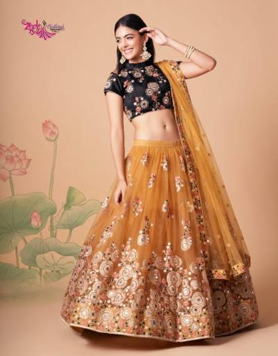 NEO ROMANTIC VOL-3 BY ZEEL SOFT NET DESIGNER LEHENGA CHOLI MANUFACTURE IN INDIA